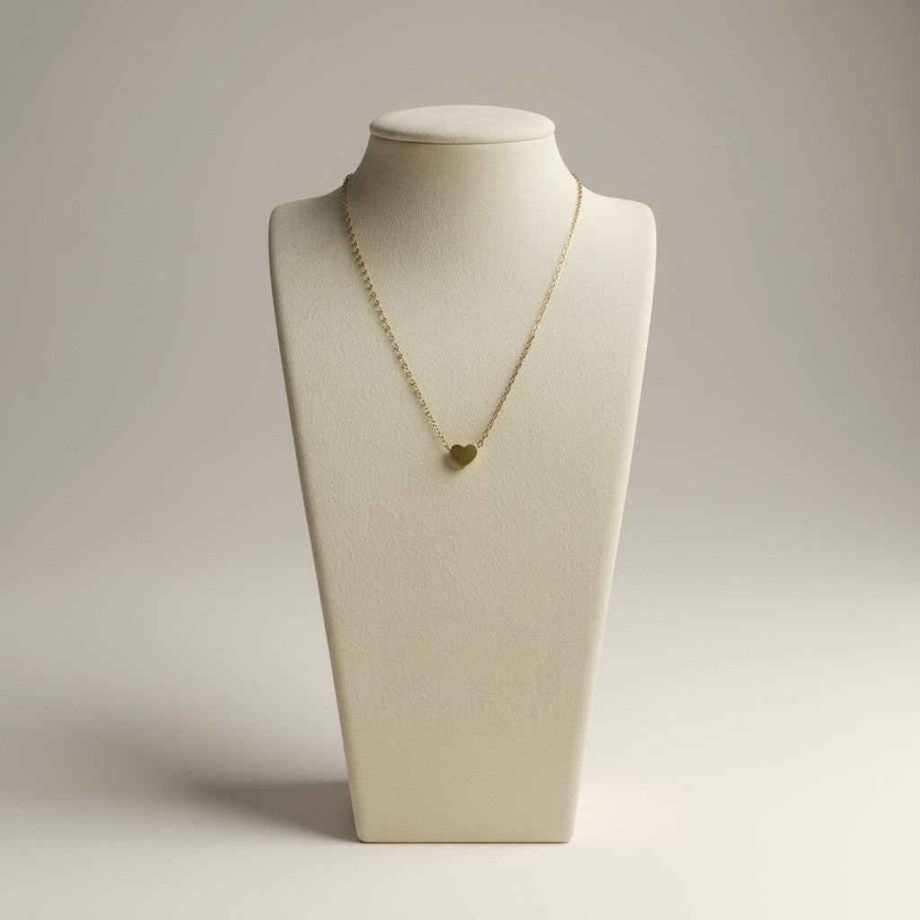 Anam | 18K Gold Plated Heart Pendant Chain