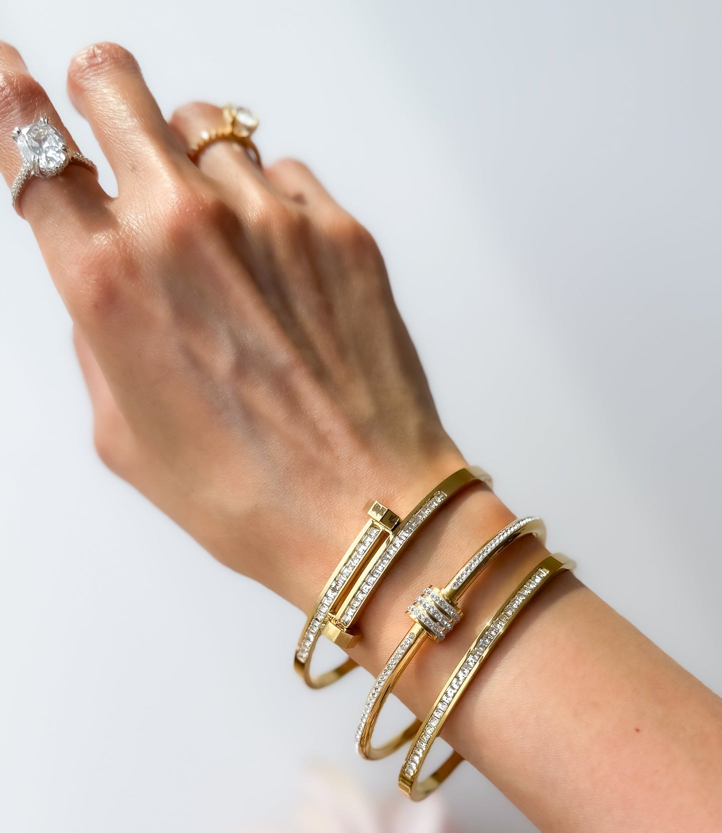 Stella- Gold Plated with Zircon Stones