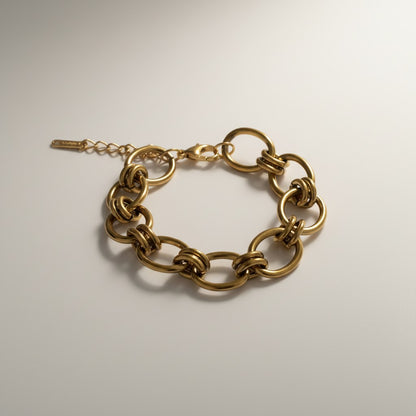 Anya | 18K Gold Plated Chunky Chain Bracelet