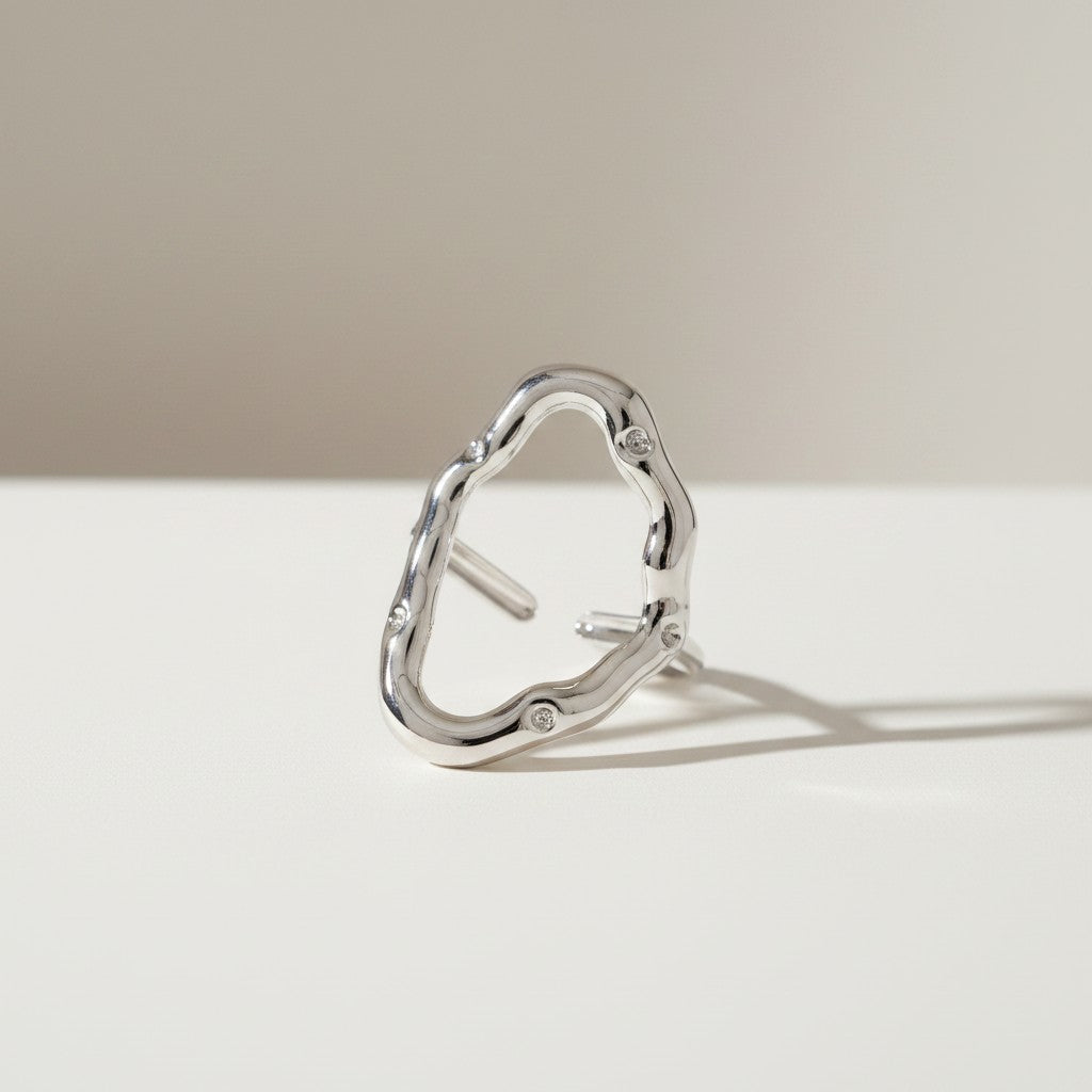 Hira – 18K Gold Plated Hollow Ring