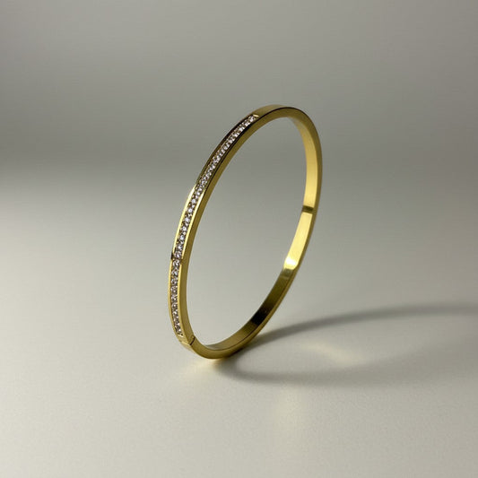 Stella- Gold Plated with Zircon Stones