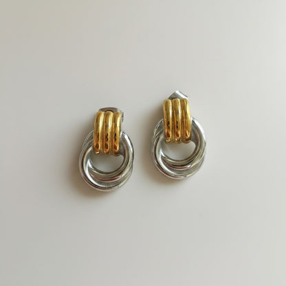 Robyn | 18K Gold & Stainless Steel Plated Earring Studs